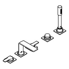GROHE 5-L bath combination